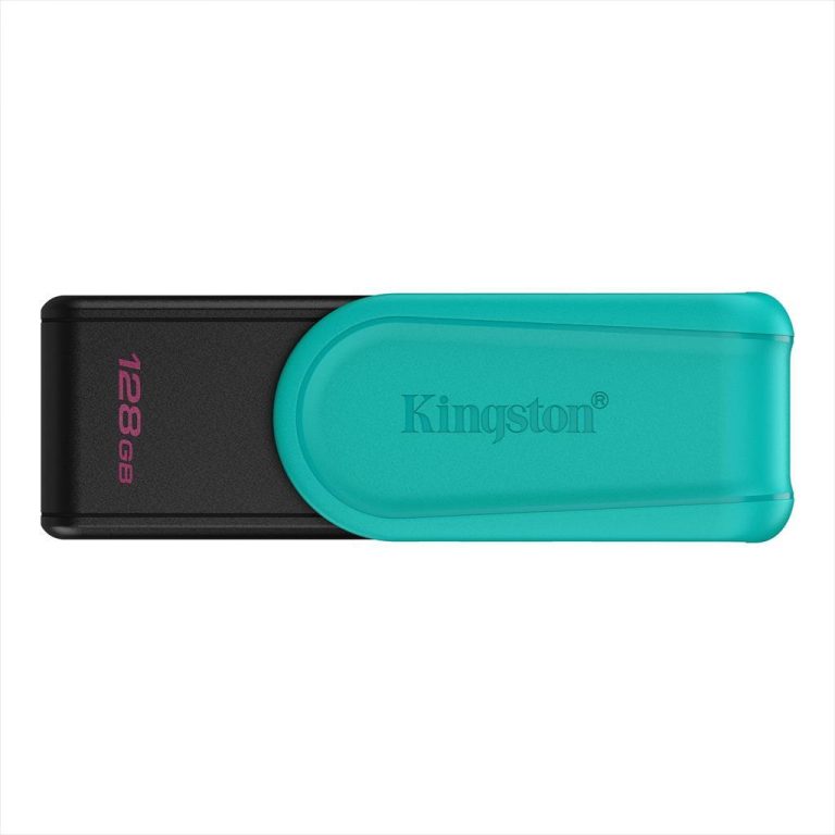 USB Flash Drive 3.2 Gen1 128GB KINGSTON DATA TRAVELER EXODIA S, Black/Blue, DTXS/128GB