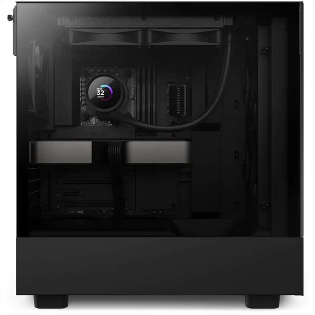 COOLERS CPU AIO NZXT Kraken 240, 2x120mm F120P fans, w/1.54" LCD display, RL-KN240-B1, matte black - Image 4