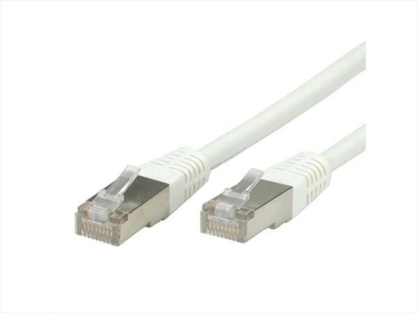 Cables net patch s/ftp cat6 3m white (pimf) secomp, 21.99.1356-100