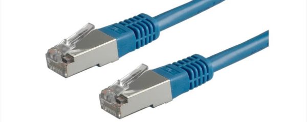 CABLES NET PATCH S/FTP CAT6 0.5m blue (PiMF) Secomp, 21.99.1324-250
