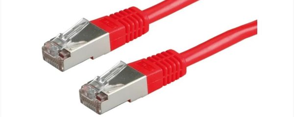 CABLES NET PATCH S/FTP CAT6 0.5m red (PiMF) Secomp, 21.99.1321-250