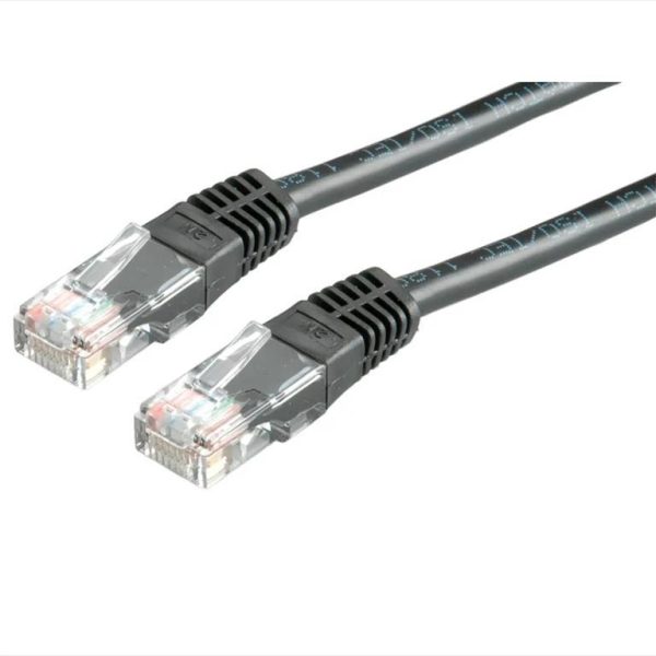 CABLES NET PATCH UTP CAT6 0.5m black Secomp, 21.99.1525-250