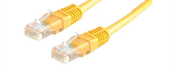 CABLES NET PATCH UTP CAT6 10m yellow Secomp, 21.99.1582-40