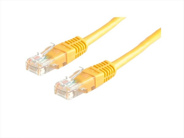 Cables net patch utp cat6 10m yellow secomp, 21.99.1582-40