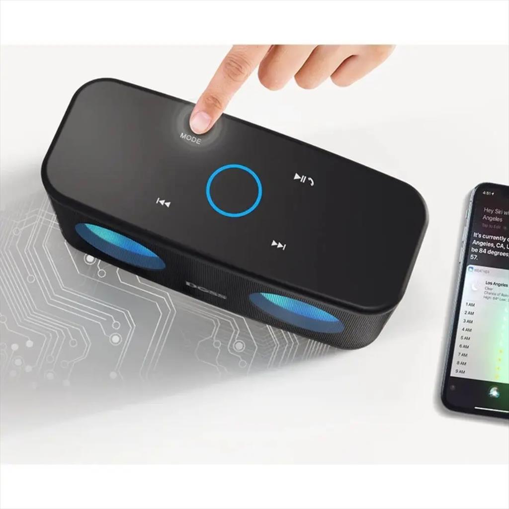 SPEAKERS BLUETOOTH DOSS SOUNDBOX PLUS WB-269 V5.0 16W (up to 20 hours) IPX5, USB, BT, Black - Image 3