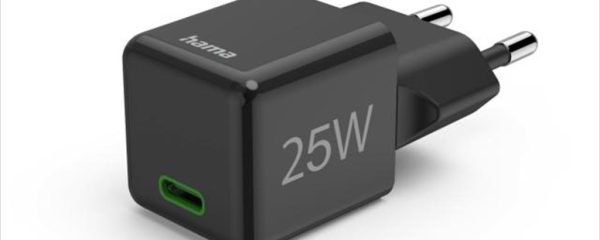 PHONE CHARGER HAMA FAST CHARGE Type-C 25W Black, 201985