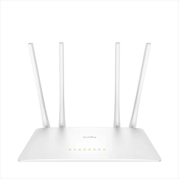 NET ROUTER WIRELESS 300N CUDY WR300S , w/4 antennas,  1x WAN port, 4x LAN 100 ports