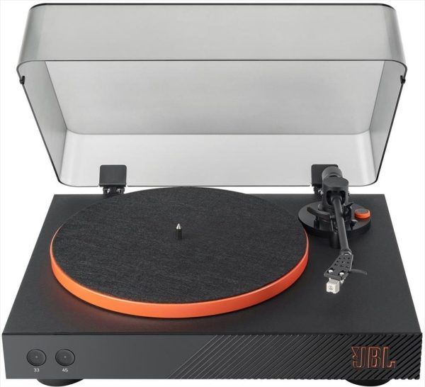 Turntable jbl spinner black/orange bt
