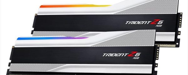 RAM DDR5 64GB(2x32GB) 6400MHz CL32 G.SKILL Trident Z5 RGB Intel XMP metalic silver F5-6400J3239G32GX2-TZ5RS