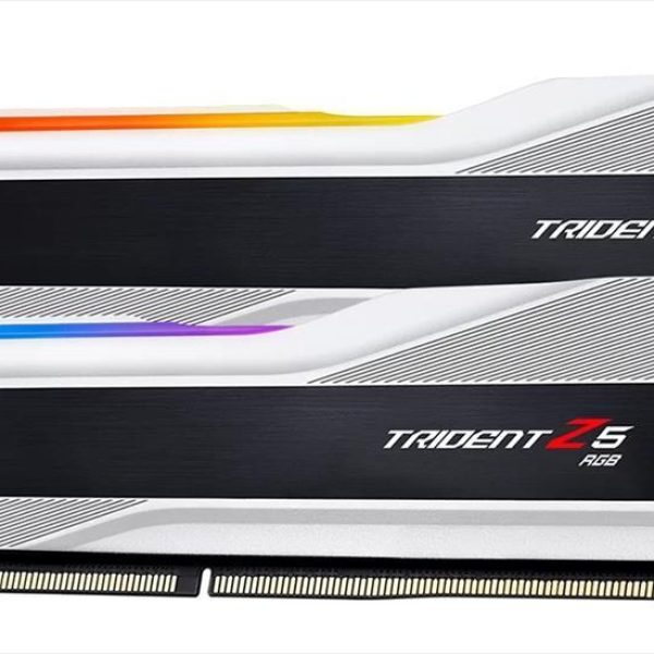 RAM DDR5 64GB(2x32GB) 6400MHz CL32 G.SKILL Trident Z5 RGB Intel XMP metalic silver F5-6400J3239G32GX2-TZ5RS