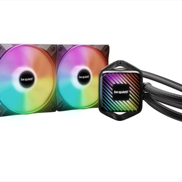COOLERS CPU AIO BE QUIET! PURE LOOP 3 LX 240 2x120mm Light Wings LX ARGB PWM, w/10 included lighting foils, BW030EU