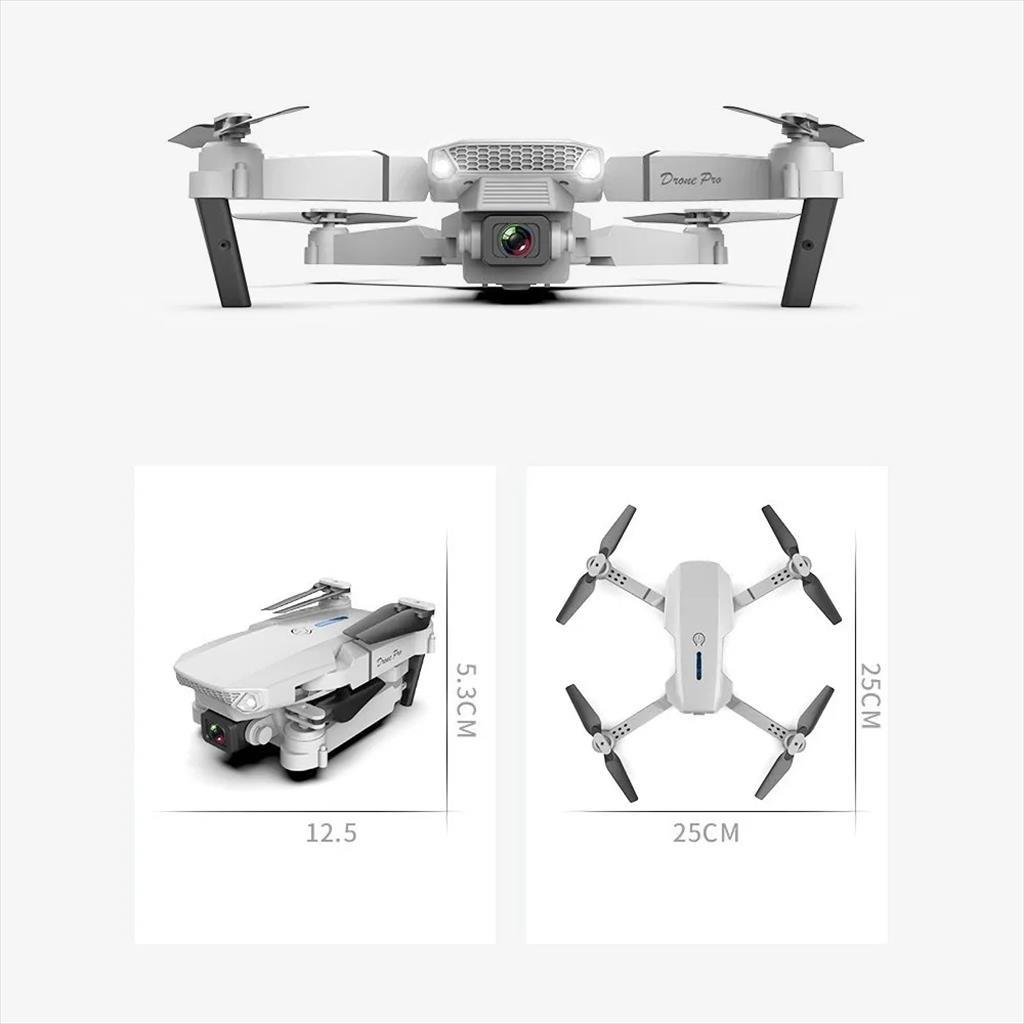 DRONE EXTRALINK E88 Pro Set: Drone + 3 Batteries + Case 1800mAh 1080p - Image 4