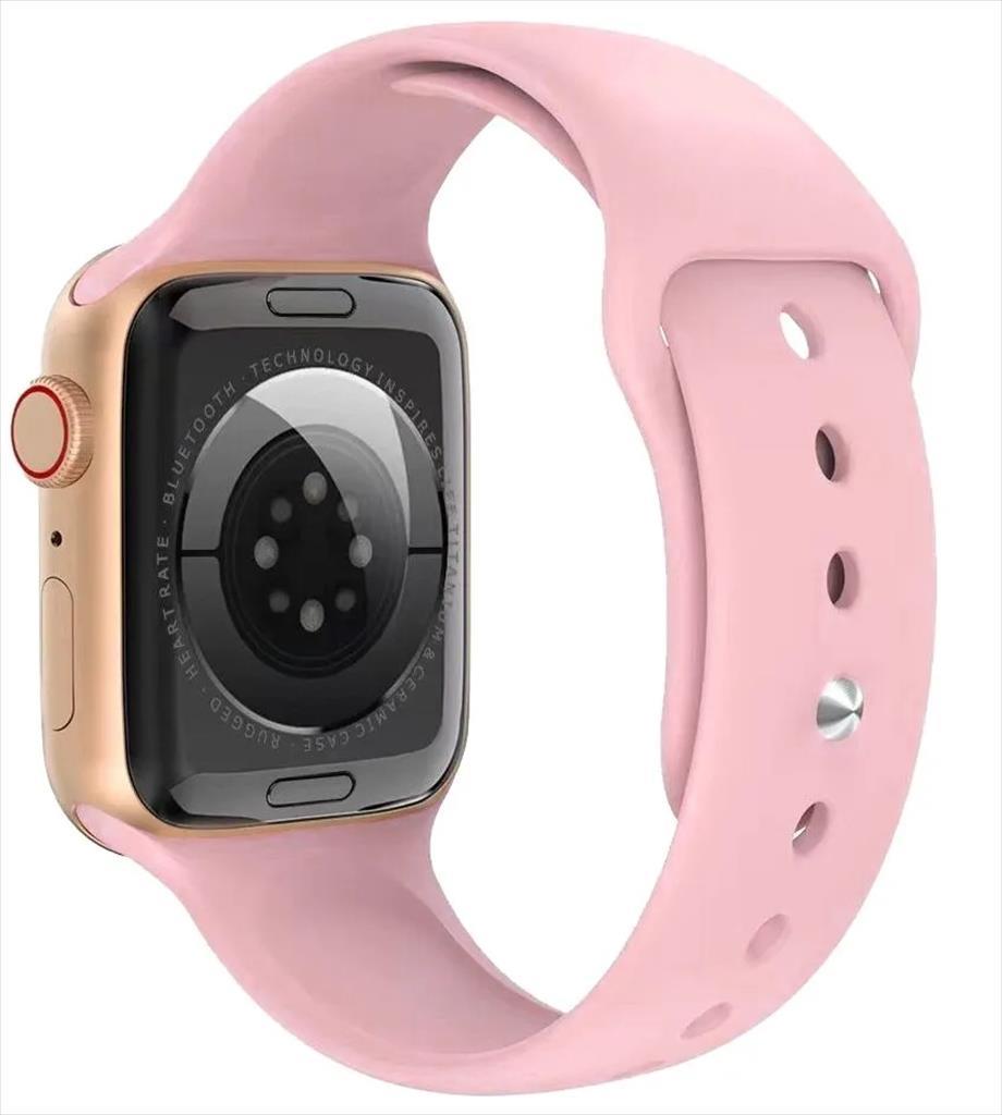 SMARTWATCH EXTRALINK LIFESTYLE F89 GOLD+PINK Bracelet - Image 4