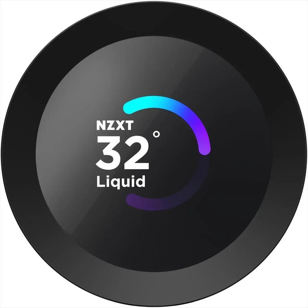 COOLERS CPU AIO NZXT Kraken Plus 240, 2x120mm F140P fans, w/1.54" LCD display, RL-KN240-B2, matte black - Image 5