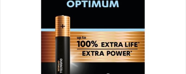 Battery DURACELL OPTIMUM MX2400 ALKALINE, 4xAAA, 1.5V, LR03