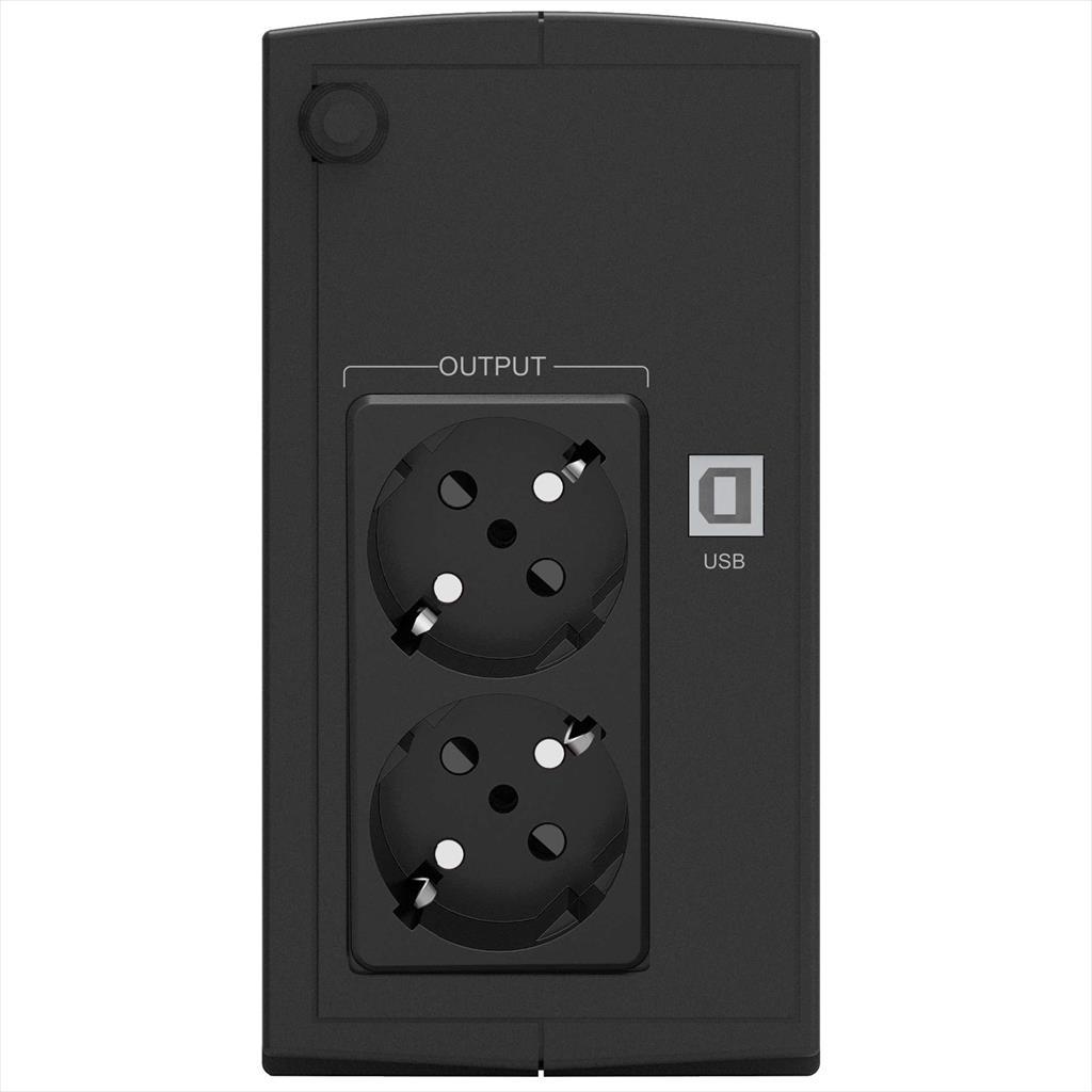 UPS 850VA / 480W POWERWALKER BASIC VI 850 SB, 1xSHUKO, USB, 10121067 - Image 3