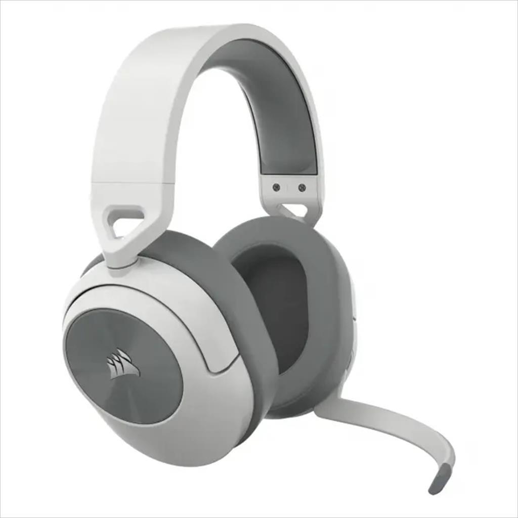 HEADPHONES CORSAIR Gaming-Headset HS55 Wireless w/microphone, White CA-9011281-EU - Image 3