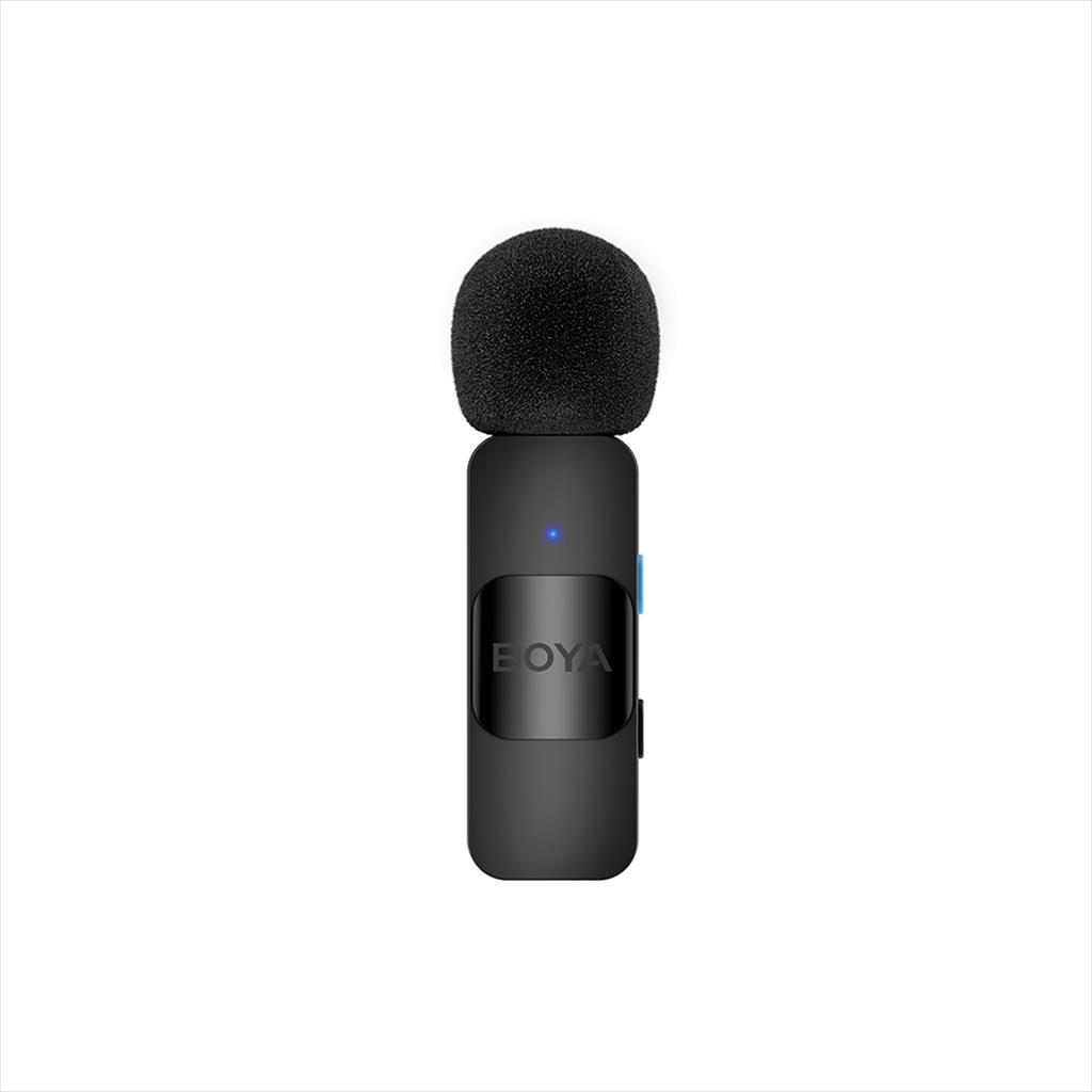 MICROPHONE WIRELESS BOYA BY-V2, 2x MIC, USB-C receiver, black - Image 2