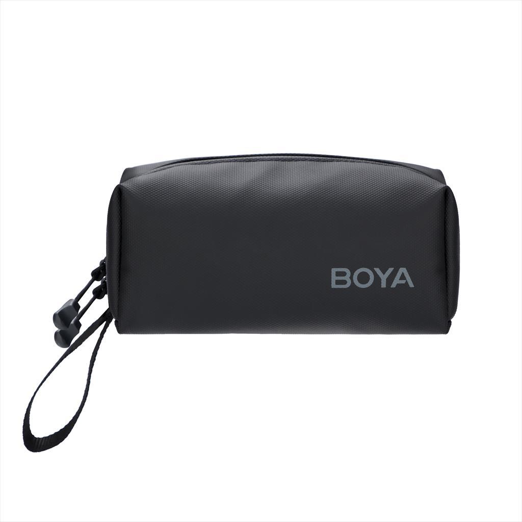 MICROPHONE WIRELESS SYSTEM BOYA LINK ALL IN ONE MAGIC-02, 2xMIC, USB-C, Lightning, Camera receiver, black - Image 3