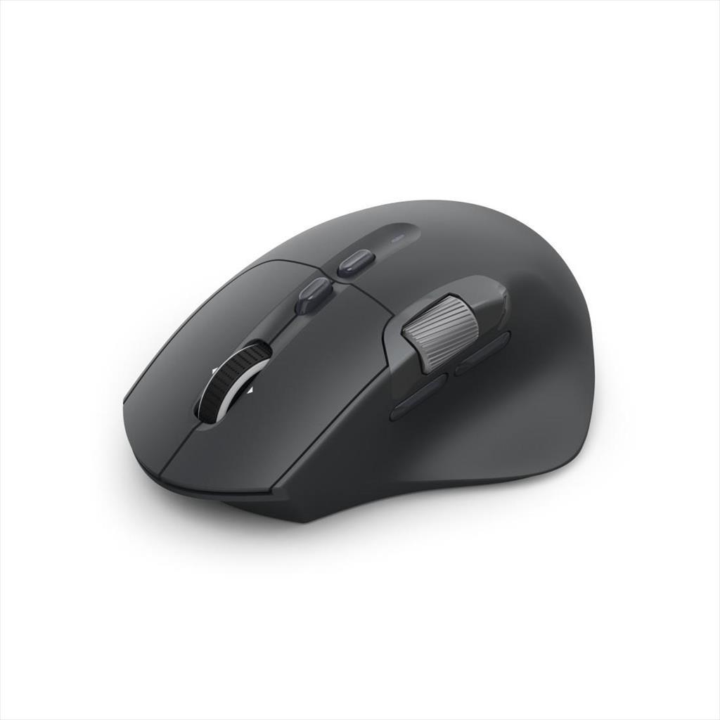 MOUSE WIRELESS USB HAMA WM-900 ERGONOMIC, w/Bluetooth Black, 173097 - Image 2