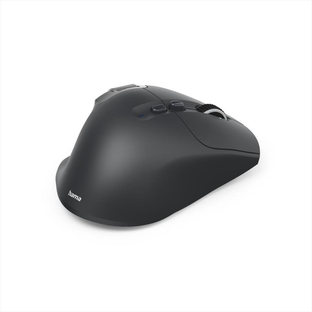 MOUSE WIRELESS USB HAMA WM-900 ERGONOMIC, w/Bluetooth Black, 173097 - Image 4