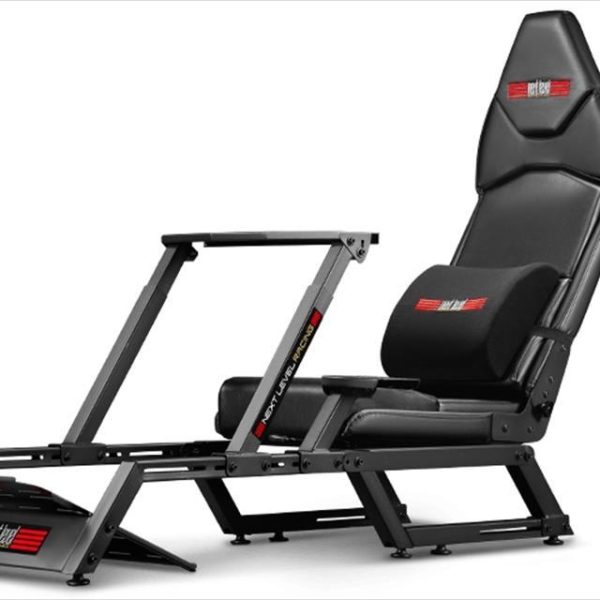 GAMING CHAIR NEXT LEVEL RACING F-GT Cockpit, 130kg,  BLACK, NLR-S010