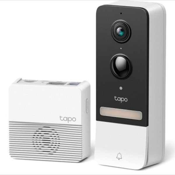 CE SMART DOORBELL TP-LINK TAPO D230S1, 2K 5MP, IP64, Color night vision