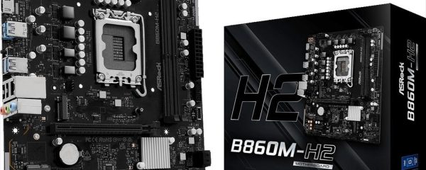MB 1851 B860M-H2 ASROCK, 2xDDR5 8333MHz(OC), PCIex16 4.0, 2xPCIex1 4.0, 2xM.2, 4xSATAIII, 2xHDMI