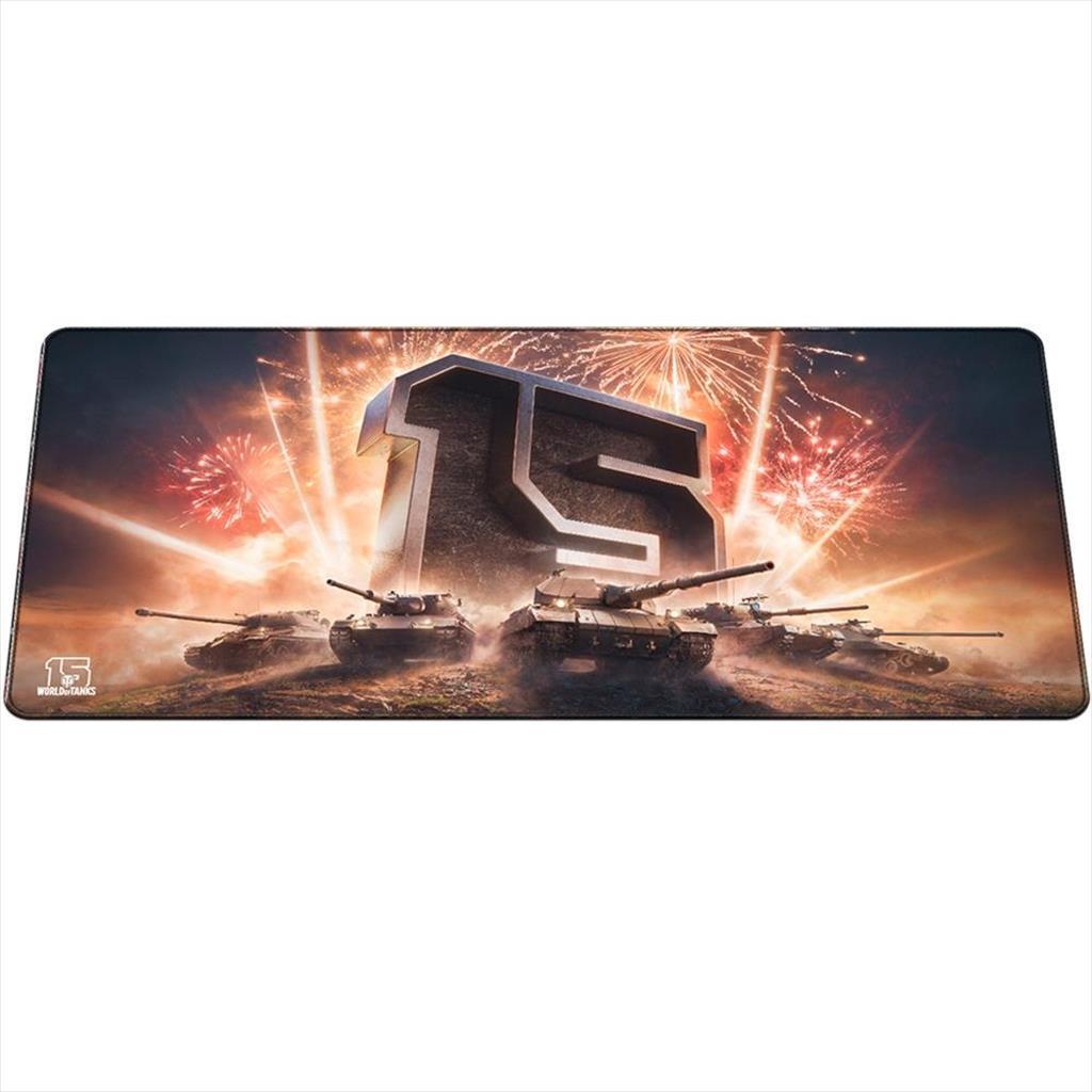 MOUSEPAD World of Tanks 15 Anniversary, XL 900x420x3mm