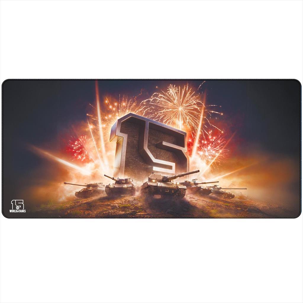 MOUSEPAD World of Tanks 15 Anniversary, XL 900x420x3mm - Image 2