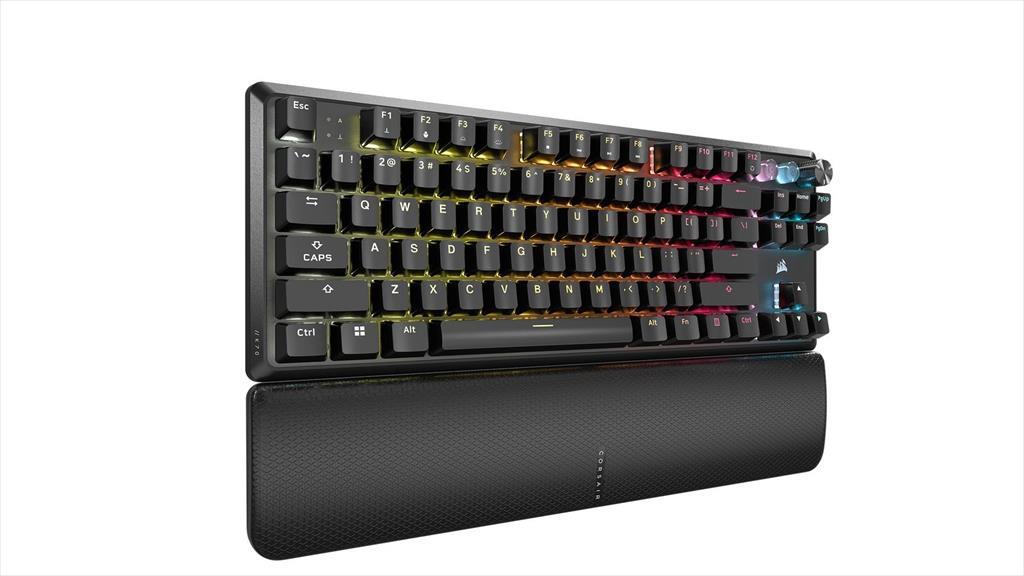 KEYBOARD MECHANICAL CORSAIR K70 PRO TKL RGB, MGX HYPERDRIV– MAGNETIC, Black,  CH-911911G-NA - Image 2