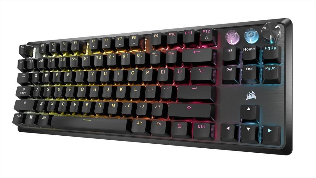KEYBOARD MECHANICAL CORSAIR K70 PRO TKL RGB, MGX HYPERDRIV– MAGNETIC, Black,  CH-911911G-NA - Image 3