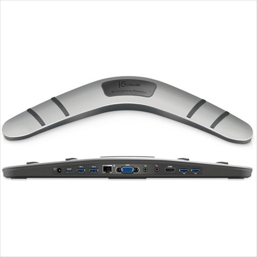 DOCKING STATION BOOMERANG JUD481  HDMI / VGA / 2 X USB3.0 / LAN, AUDIO/MIC 3.5MM, JUD481