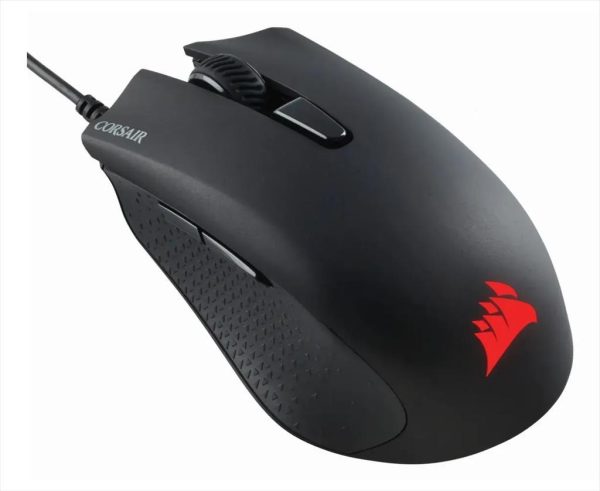 Mouse wired corsair harpoon, gaming mouse, usb, 400-12000dpi, black, ch-9301111-eu