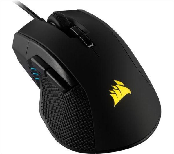 Mouse wired corsair ironclaw rgb, gaming mouse, usb, 100-18000dpi, black, ch-9307011-eu