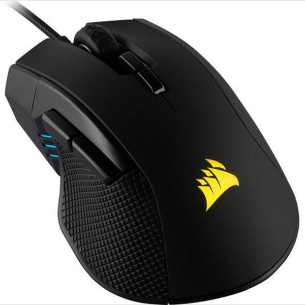 MOUSE WIRED CORSAIR IRONCLAW RGB, Gaming Mouse, USB, 100-18000DPI, Black, CH-9307011-EU