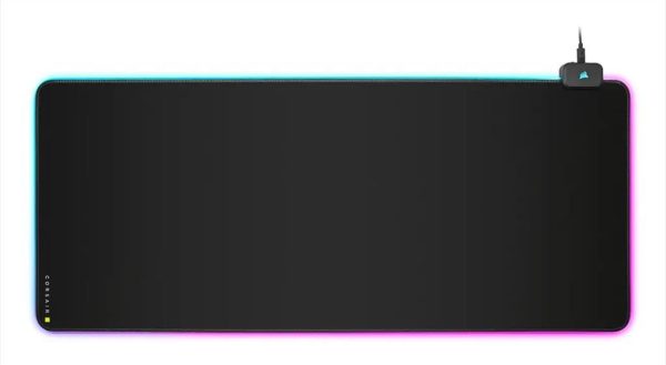 Mousepad corsair mm700 extended xl rgb gaming, 930 x 400 x 4mm, ch-9417070-ww