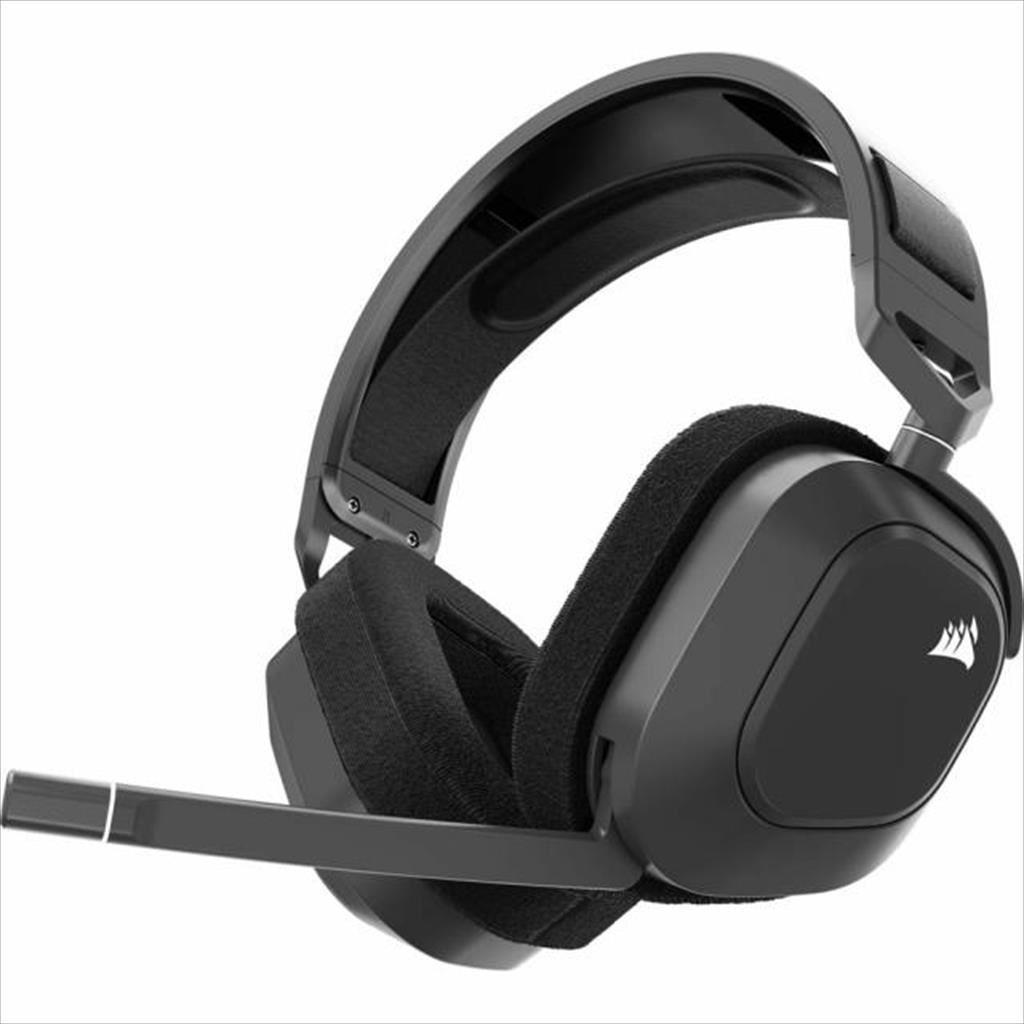 HEADPHONES CORSAIR Gaming-Headset HS80 MAX Wireless and Bluetooth PC/PS5/PS4 RGB w/microphone, Steel Grey CA-9011295-EU - Image 3