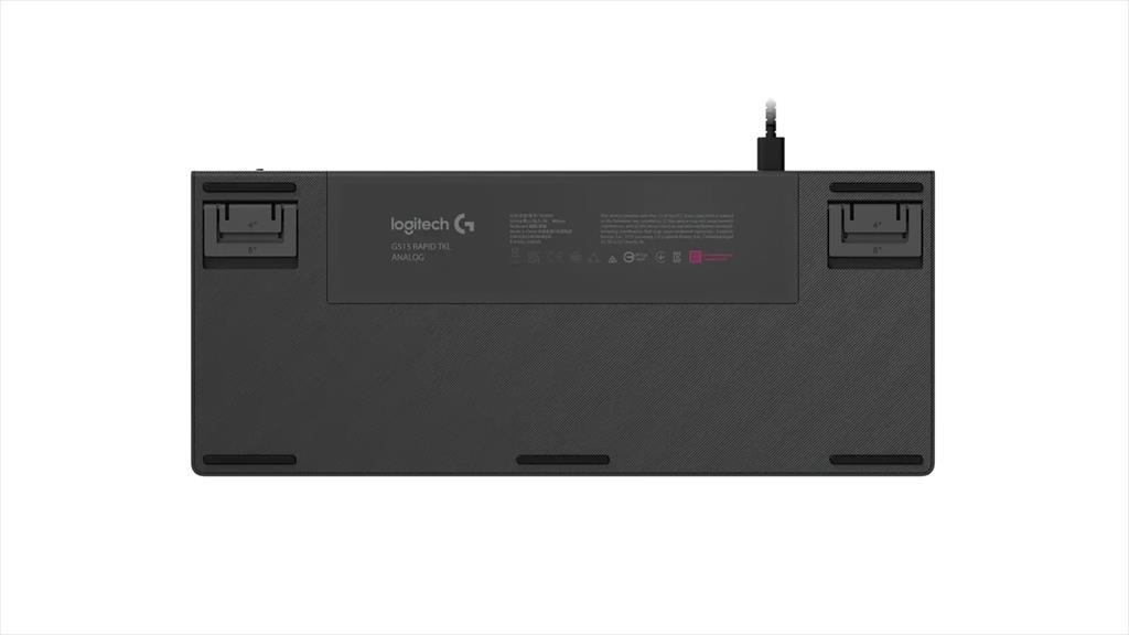 KEYBOARD MECHANICAL LOGITECH G515 RAPID TKL Low-profile Magnetic analog switch LIGHTSPEED WIRED RGB TACTILE Black , 920-013861 - Image 5