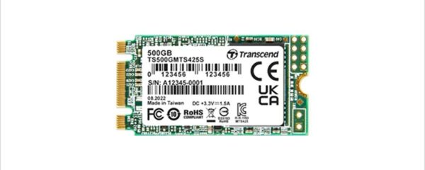 SSD M.2 500GB TRANSCEND MTS425S (SATAIII) 3D NAND TS500GMTS425S  2242