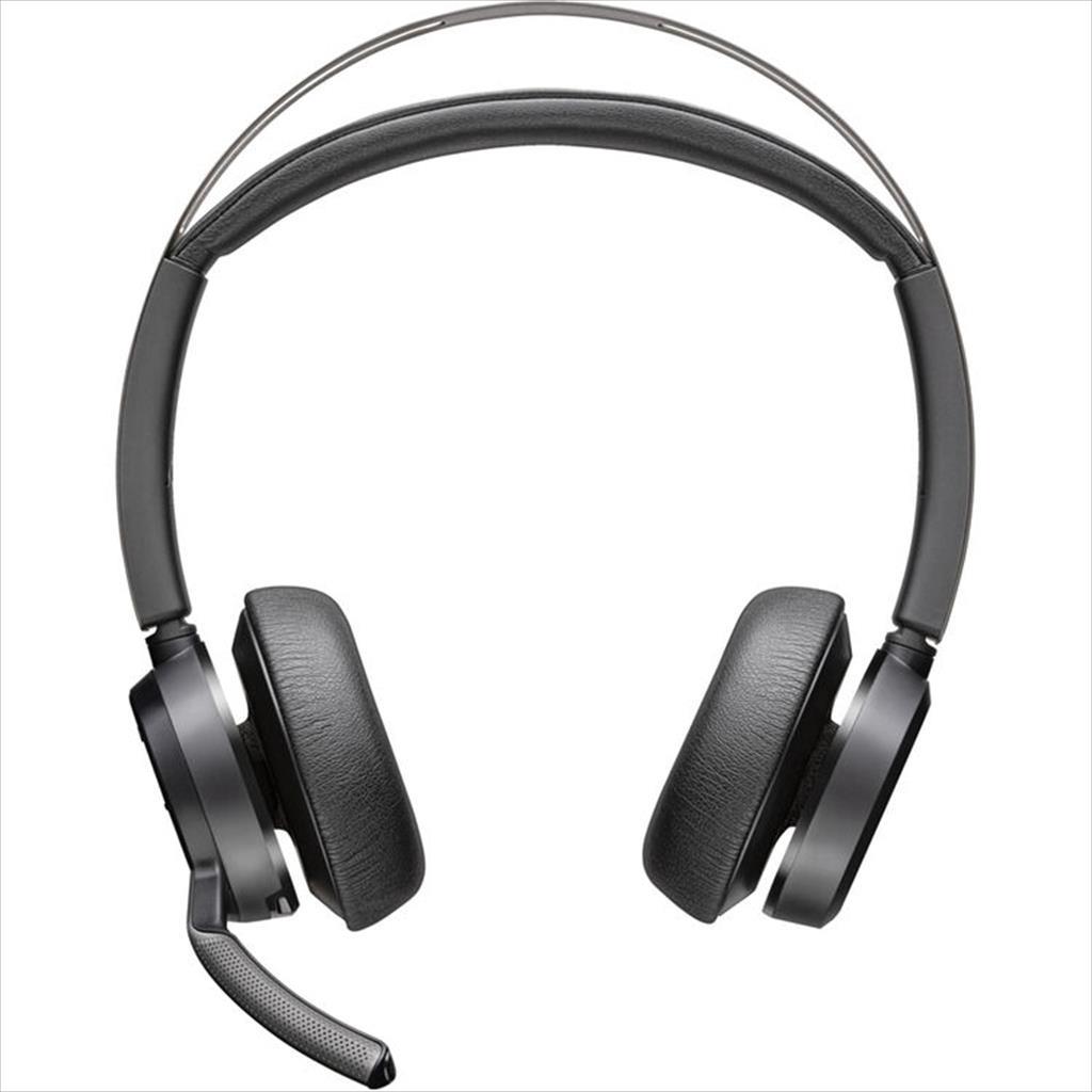 HEADPHONES POLY Voyager Focus 2 USB-A/C w/microphone, w/charging stand, 9T9J6AA#AC3 ,Bluetooth - Image 3