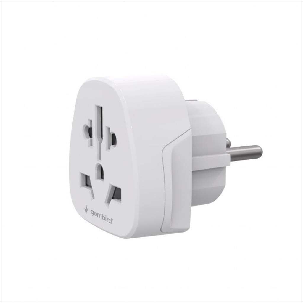 CONVERTOR POWER WORLD TO EU 15A, GEMBIRD A-AC-EUMINTF