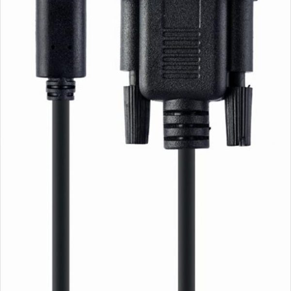 CABLES TYPE-C TO VGA 2M CABLEXPERT Black, A-CM-VGAM-01