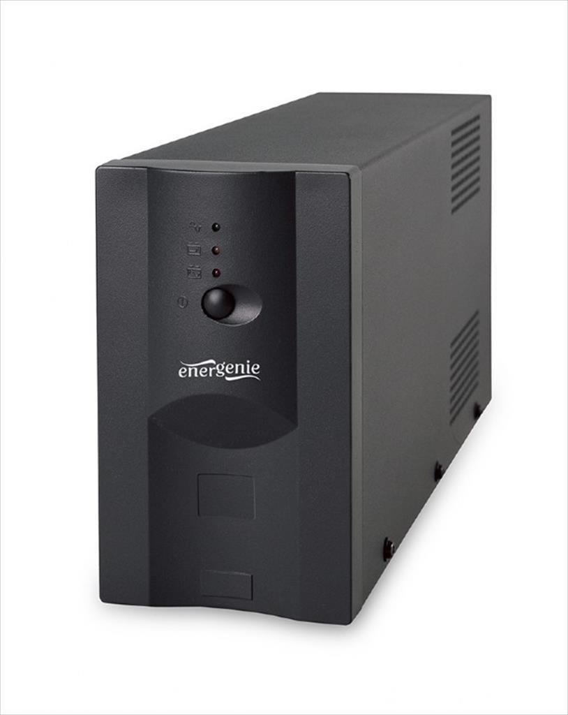 UPS 650VA/390W GEMBIRD, w/ AVR, 2x C14 plugs, UPS-PC-652A