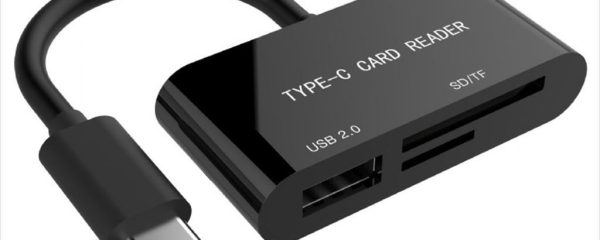 CARD READER USB 3.0/Type C, Micro-SD/ SD Gembird Black, UHB-CR3-02