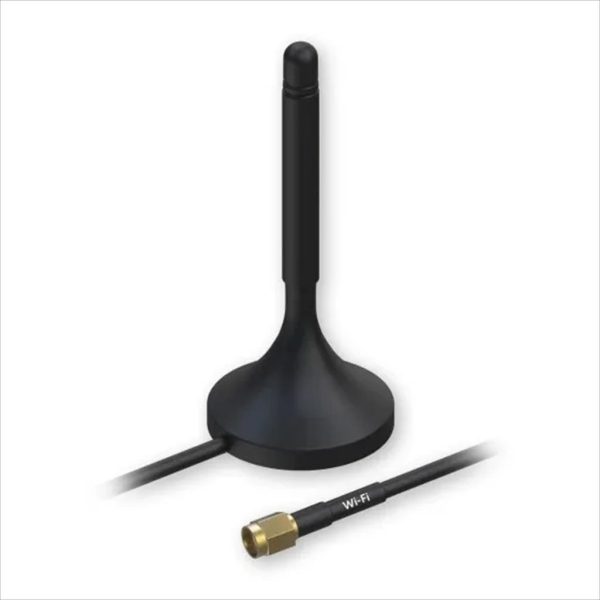 NET LAN WIRELESS 3dBi SMA antenna TELTONIKA1.5m cable, Magnetic,  PR1KRF30