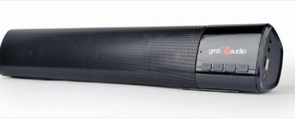 SPEAKERS 2.0 SOUNDBAR GEMBIRD, Mic/BT, microSD, SPK-BT-BAR400-01