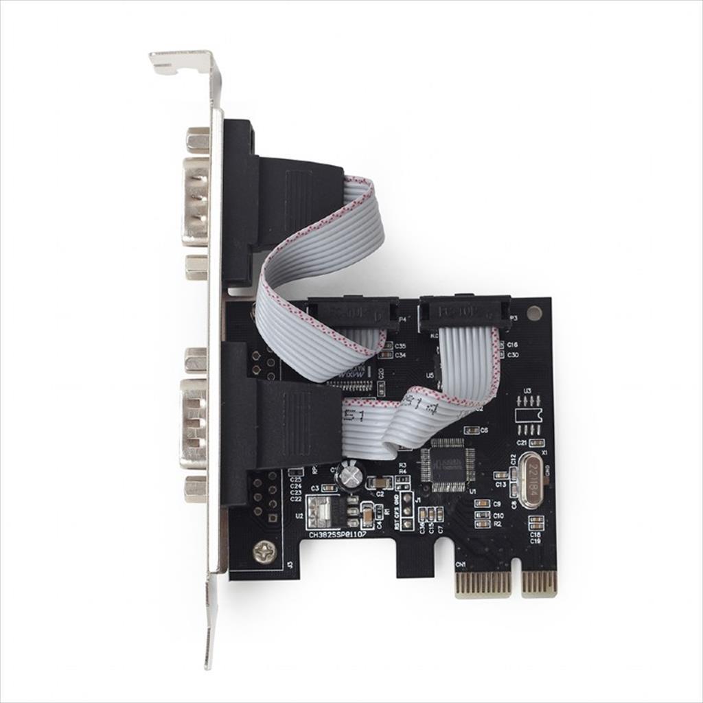 CONVERTOR PCI-E TO COM x2, GEMBIRD SPC-22, Chipset: WCH382, LP - Image 3