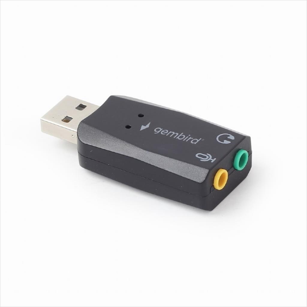 SOUND CARD USB 2.0 Virtus Plus GEMBIRD SOUND card, 1x3.5mm, mic/in, SC-USB2.0-01 - Image 4