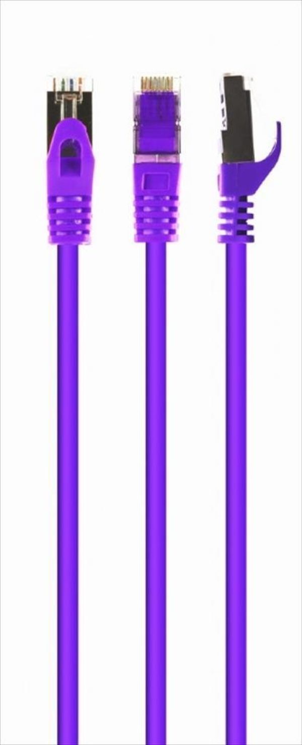 Cables net patch s/ftp cat6a lszh 1m purple cablexpert